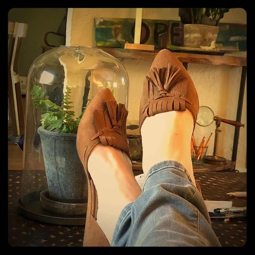 Chinese Laundry “Seline” flats, size 9.